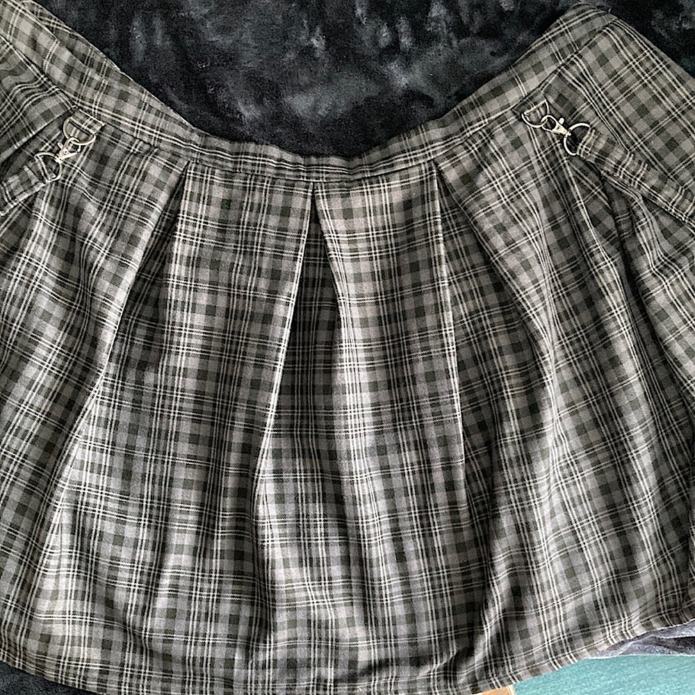 Hot topic plaid plus size skirt